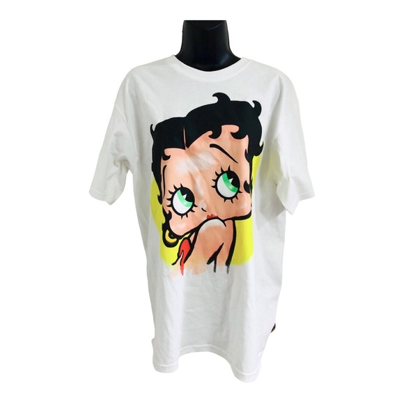 Betty Boop oversized Betty white graphic print t-shirt size large new - Picture 4 of 10